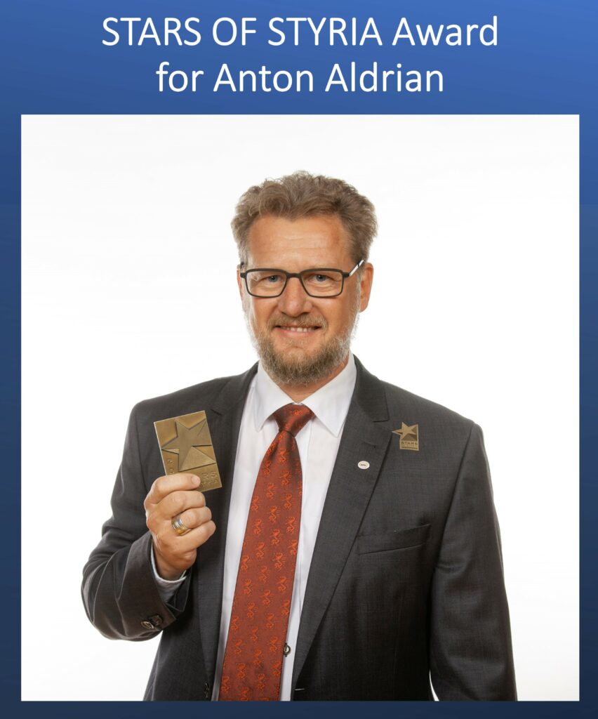 STARS OF STYRIA Award for Anton Aldrian