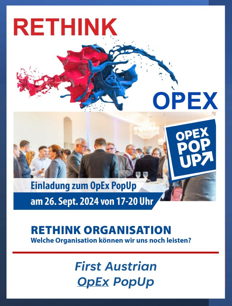 First Austria OpEx PopUp Event by Conor Troy Consulting in Linz. A great success. On September 26, 2024 the time had come!